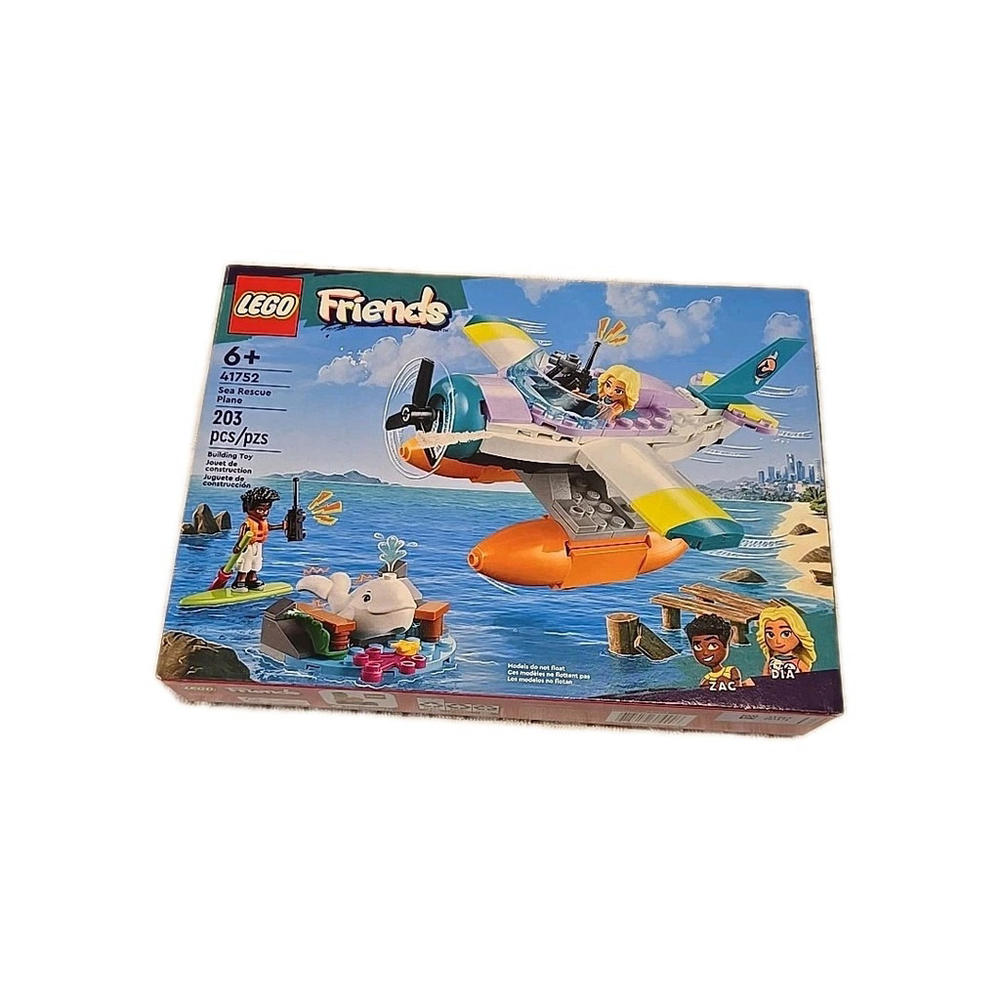 LEGO FRIENDS: Sea Rescue Plane (41752) NIB (235)